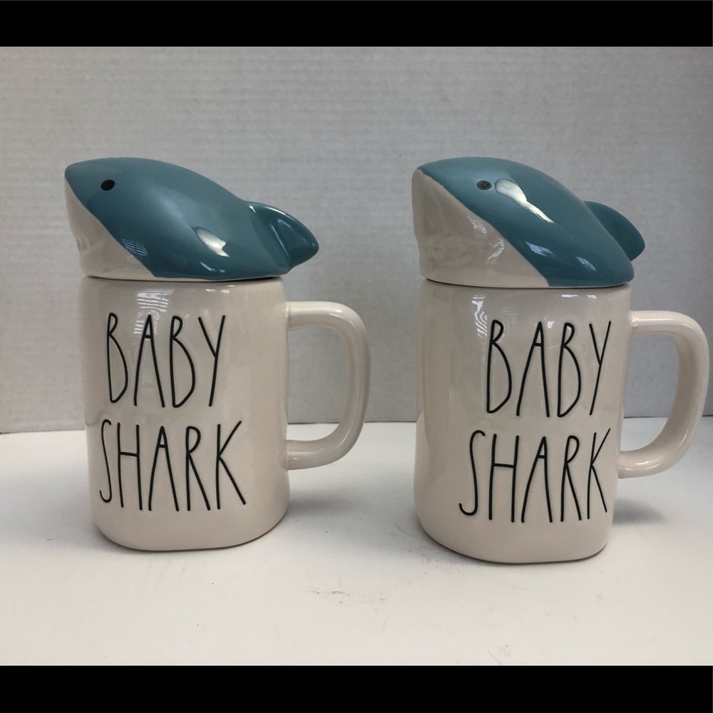 Baby Shark Mugs by Rae Dunn